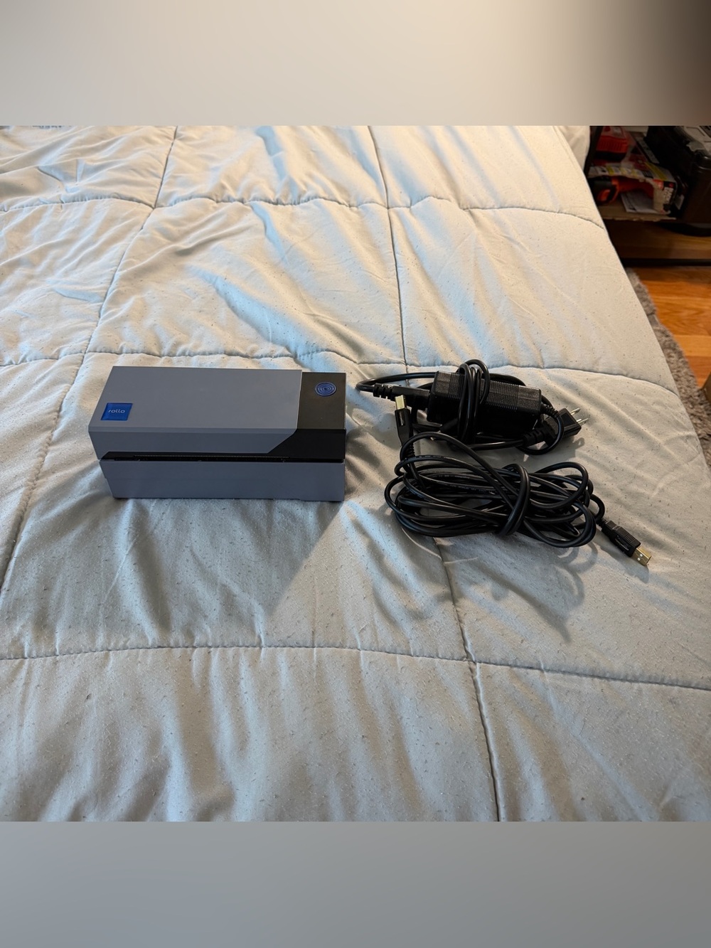 Rollo Thermal Label Printer X1038 W/ Power Supply And USB Cable - NICE!!!